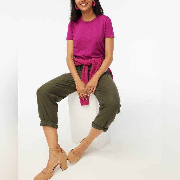 J. Crew Girlfriend crewneck tee - Picture 2 of 4